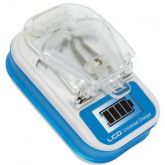 Carregador Digital universal de bateria visor Lcd bivolt